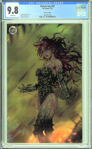 Poison Ivy #33 - 616 Comics Kyuyong Eom Foil Virgin Exclusive - CGC 9.8!