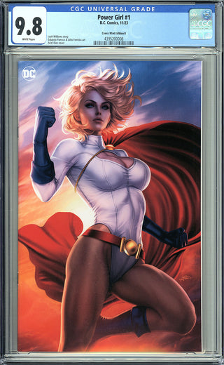 Power Girl #1 Comic Mint Ariel Diaz Virgin Exclusive B - CGC 9.8!