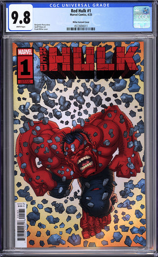 Red Hulk #1 - Cover J - Frank Miller Variant - CGC 9.8!
