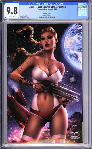 Robyn Hood: Shadows of the Past Sun Khamunaki April Movie Club Collectible Cover - CGC 9.8!