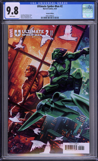 Ultimate Spider-Man (Vol. 3) #2 Mateus Manhanini Variant C - CGC 9.8!