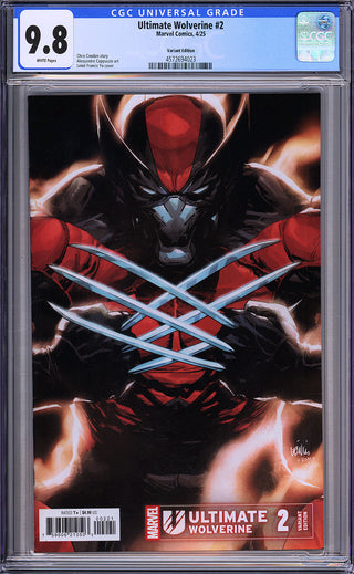 Ultimate Wolverine #2 - Cover C - Leinil Yu Ultimate Special Variant - CGC 9.8!