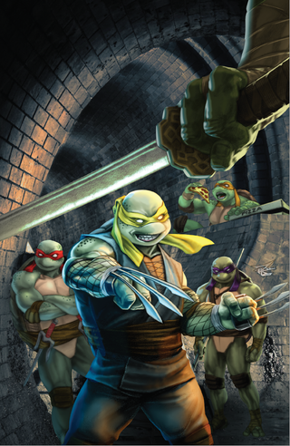 TMNT Jennika II #1 (Of 6) Unknown Comics Ron Leary Exclusive Virgin Variant!
