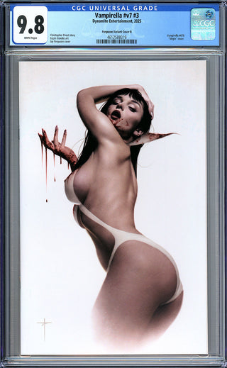 Vampirella (Vol. 7) #3  - 616 Comics Jay Ferguson Virgin Variant B - CGC 9.8!