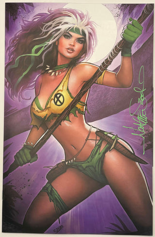 Rogue: The Savage Land #1 Unknown Comics Nathan Szerdy Exclusive Virgin Variant - Signed by Nathan Szerdy!