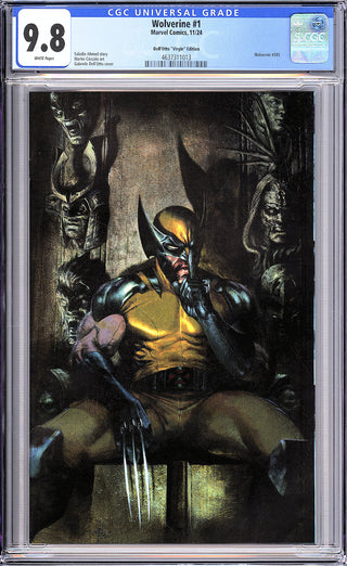 Wolverine #1 Comics Illuminati Gabrielle Dell'Otto Virgin Exclusive - CGC 9.8!