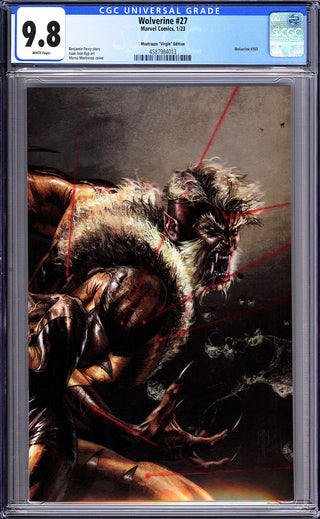Wolverine #27 Unknown Comics Marco Mastrazzo Exclusive Virgin Variant - CGC 9.8!