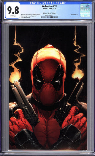 Wolverine #33 Unknown Comics Scott Williams Exclusive Icon Virgin Variant - CGC 9.8!