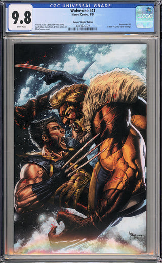 Wolverine #41 Mico Suayan Virgin Variant - CGC 9.8!