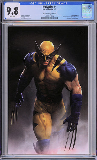 Wolverine #4 Comics Illuminati Rafael Grassetti Virgin Exclusive - CGC 9.8!