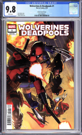 Wolverines & Deadpools #1 - Cover C - Taurin Clarke Variant - CGC 9.8!