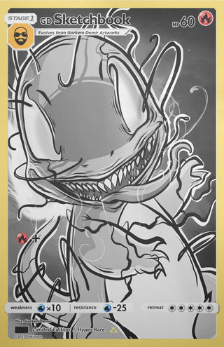 Gorkem Demir Sketchbook - Charmized Cover C NYCC 2025 Exclusive Holofoil Variant!