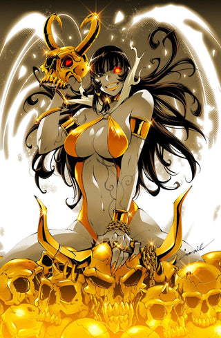 Vampirella #2 - Godtail Cover B Knight Of Comics FanExpo Dallas Virgin Variant!
