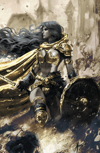Red Sonja Noir #1 - Rudy Ao Wraparound Cover B HeroesCon Exclusive Virgin Variant!