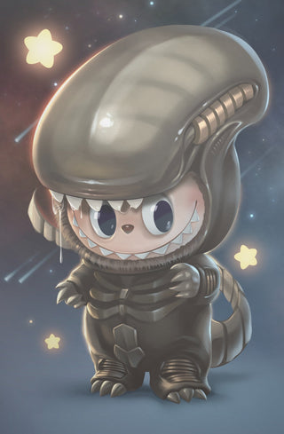 Fame: Kasing Lung Creator Of The Labubu - Katya Sinyukhina Alien Monster Foil Variant!