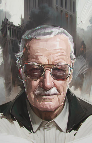 Tribute: Stan Lee Viktor Miller Gausa FanExpo Dallas 2025 Limited 50 Foil Variant!