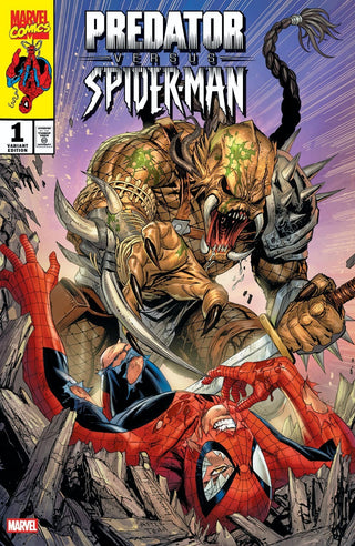 Predator Vs Spider-Man #1 - Tyler Kirkham Exclusive Trade Variant!