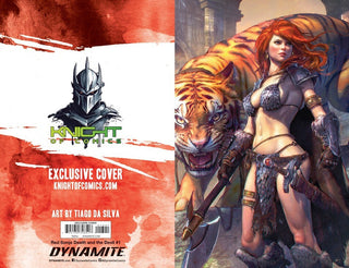 Red Sonja Death And The Devil #1 - Tiago da Silva Cover A Limited 400 W/ COA Variant!