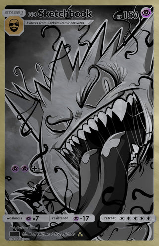 Gorkem Demir Sketchbook - Gengamized Cover C NYCC 2025 Exclusive Metal Variant!
