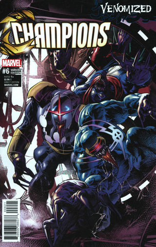 Champions #6 Mike Deodato Venomized Variant!
