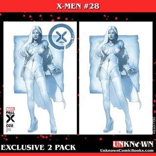 X-Men #28 - Fall of X - Unknown Comics Dell’Otto Exclusive Variant - 2 Pack!