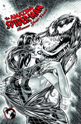 AMAZING SPIDER-MAN RENEW YOUR VOWS #1 UNKNOWN COMICS EXCLUSIVE B&W VARIANT