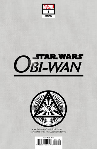 STAR WARS: OBI-WAN KENOBI #1 UNKNOWN COMICS DAVID NAKAYAMA EXCLUSIVE VIRGIN VARIANT - SIGNED BY DAVID NAKAYAMA!
