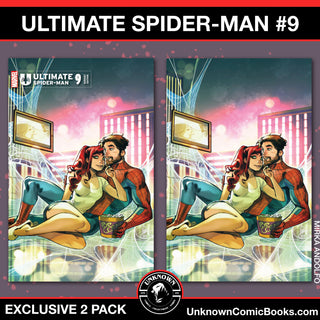 Ultimate Spider-Man #9 Unknown Comics Exclusive Mirka Andolfo Variant - 2 Pack!