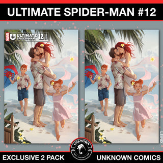 Ultimate Spider-Man #12 Unknown Comics Leirix Exclusive Variant - 2 Pack!