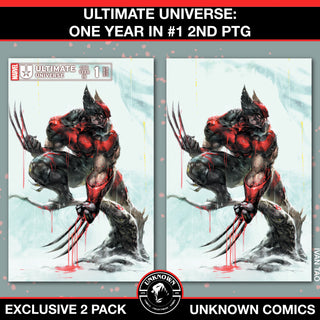 Ultimate Universe: One Year In #1 - 2nd Printing - Unknown Comics Ivan Tao Exclusive Variant - 2 Pack!