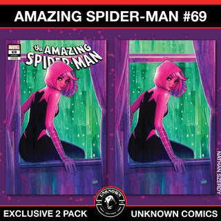 Amazing Spider-Man #69 Unknown Comic Nathan Szerdy Exclusive Variant - 2 Pack!