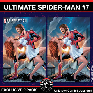Ultimate Spider-Man #7 Unknown Comics Tyler Kirkham Exclusive Variant - 2 Pack!