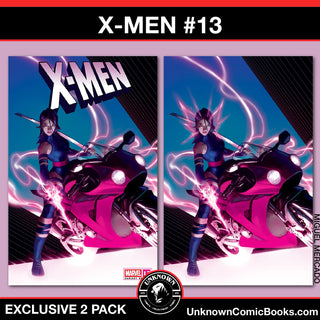 X-Men #13 Unknown Comic Miguel Mercado Exclusive Variant - 2 Pack!
