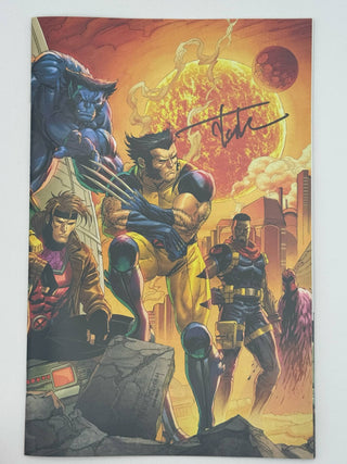 X-Men #14 Unknown Comics Tyler Kirkham Connecting Cover Exclusive Virgin Variant - Signed By Tyler Kirkham!