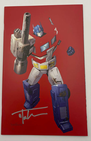 Transformers #17 Unknown Comics Tyler Kirkham Exclusive Variant SIGNED BY TYLER KIRKHAM!