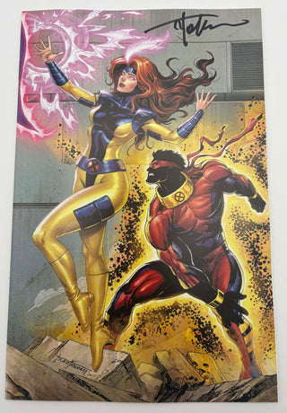 X-Men #9 Unknown Comics Tyler Kirkham Exclusive Virgin Variant - Signed by Tyler Kirkham!