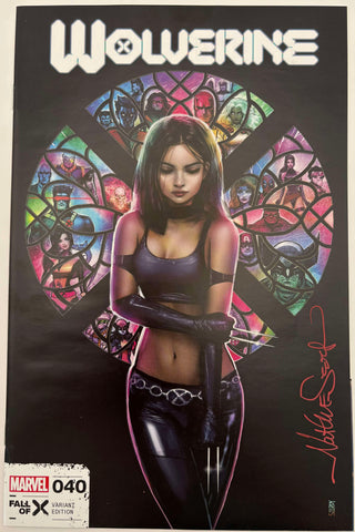 Wolverine #40 - Fall Of X - Unknown Comics Nathan Szerdy Exclusive Variant - Signed By Nathan Szerdy!