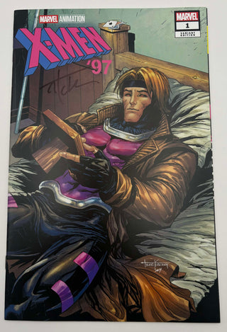 X-MEN '97 #1 UNKNOWN COMICS TYLER KIRKHAM EXCLUSIVE VARIANT - SIGNED BY TYLER KIRKHAM!