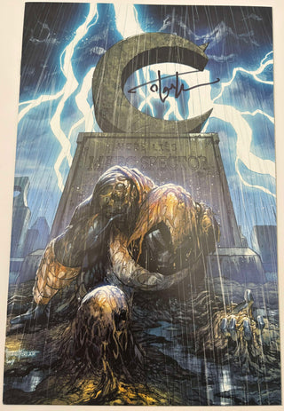 MOON KNIGHT #30 UNKNOWN COMICS TYLER KIRKHAM EXCLUSIVE VIRGIN VARIANT - SIGNED BY TYLER KIRKHAM!