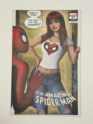 Amazing Spider-Man #27 Unknown Comics Nathan Szerdy Exclusive Variant - Signed By Nathan Szerdy!