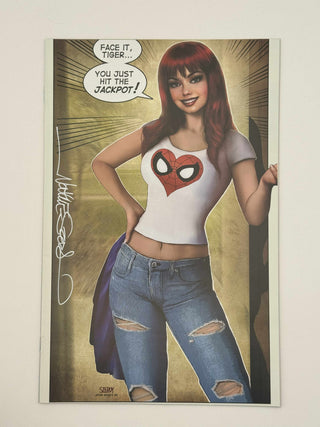 Amazing Spider-Man #27 Unknown Comics Nathan Szerdy Exclusive Virgin Variant - Signed By Nathan Szerdy!