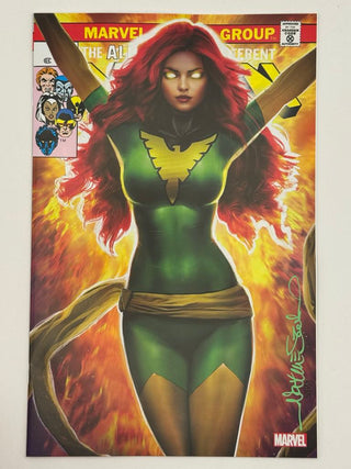 X-Men #101 Facsimile Edition Unknown Comics Nathan Szerdy Exclusive Green Variant - Signed By Nathan Szerdy!