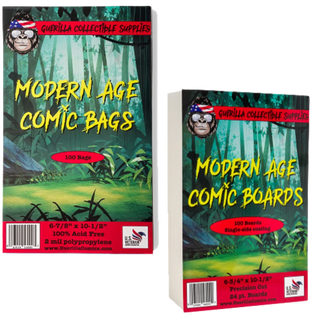 Modern Age Comic Boards & Bags