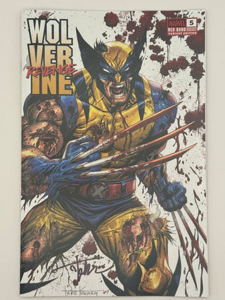 Wolverine Revenge #5 Red Band Unknown Comics Tyler Kirkham Exclusive Variant - Polybagged Explicit Content - Signed By Tyler Kirkham!