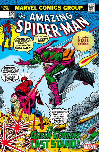 Amazing Spider-Man #122 Facsimile Edition Unknown Comics John Romita Exclusive Foil Variant!