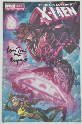 Uncanny X-Men #266 Facsimile Edition Unknown Comics Tyler Kirkham Variant - Double Signed By Lenore Zann & Aj Locasio!