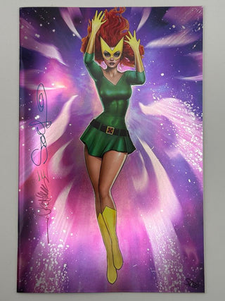 Phoenix #1 Unknown Comics Nathan Szerdy Exclusive Marvel Girl SDCC 2024 Virgin Foil Variant - Signed By Nathan Szerdy!