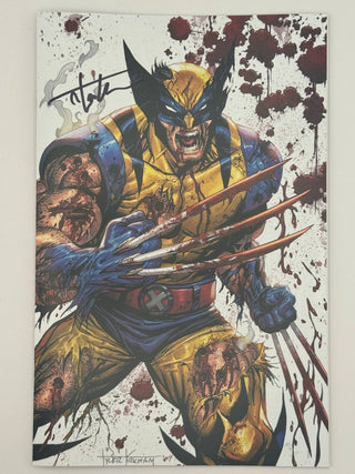 Wolverine Revenge #5 Red Band Unknown Comics Tyler Kirkham Exclusive Virgin Variant - Polybagged Explicit Content - Signed By Tyler Kirkham!