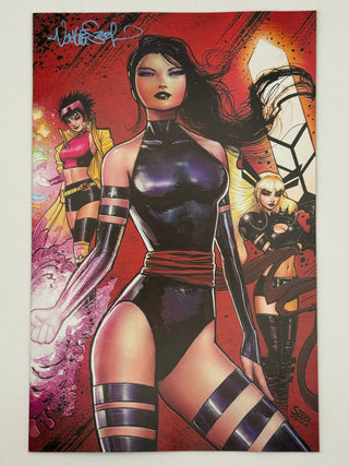 Psylocke #2 Unknown Comics Nathan Szerdy Exclusive Virgin Variant - Signed by Nathan Szerdy!