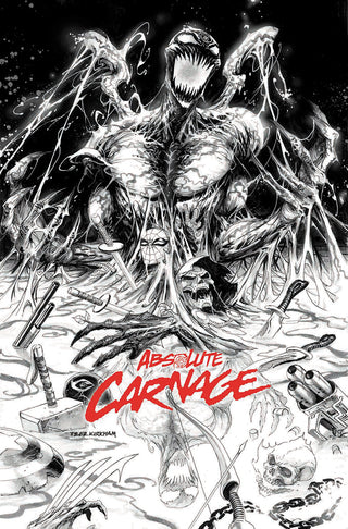 ABSOLUTE CARNAGE #1 (OF 4) TYLER KIRKHAM EXCLUSIVE B&W VARIANT